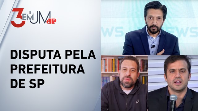 Boulos tem 26% dos votos em SP, com Marçal e Nunes empatados em 24%, segundo Datafolha