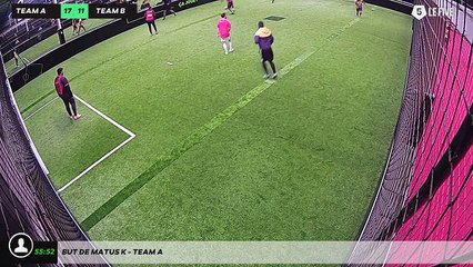 But de Matus K - Team A