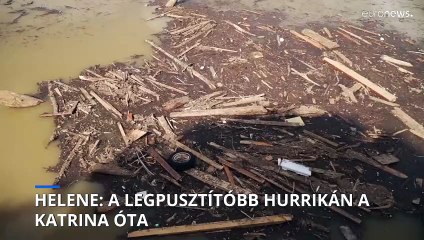 A Helene a legtöbb halálos áldozatot követelő hurrikán az Egyesült Államokban a Katrina óta