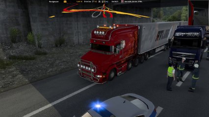 Ice Cream - Start: Cologne * Destination: Stuttgart- #Scania Red Flame #Trucks - Euro Truck Simulator 2