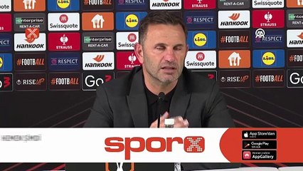 Okan Buruk: "Topun bizde olması işimize yaramadı"