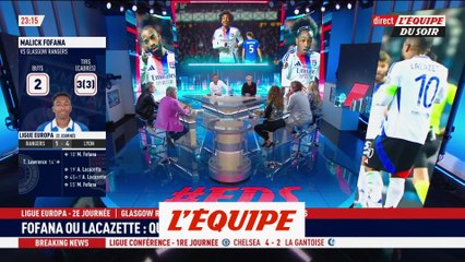 Fofana ou Lacazette, qui est le MVP du match face à Glasgow ? - Foot - C3 - OL