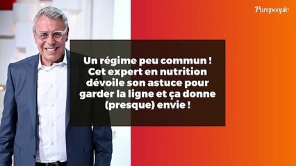Un régime peu commun ! Cet expert en nutrition dévoile son astuce pour garder la ligne et ça donne (presque) envie !