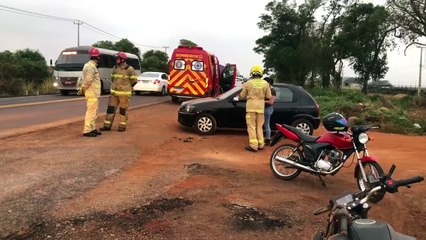 Siate é acionado para atender acidente de trânsito na Rodovia BR-369