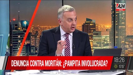 DENUNCIA CONTRA MORITÁN POR FALSO TESTIMONIO: ¿PAMPITA INVOLUCRADA?