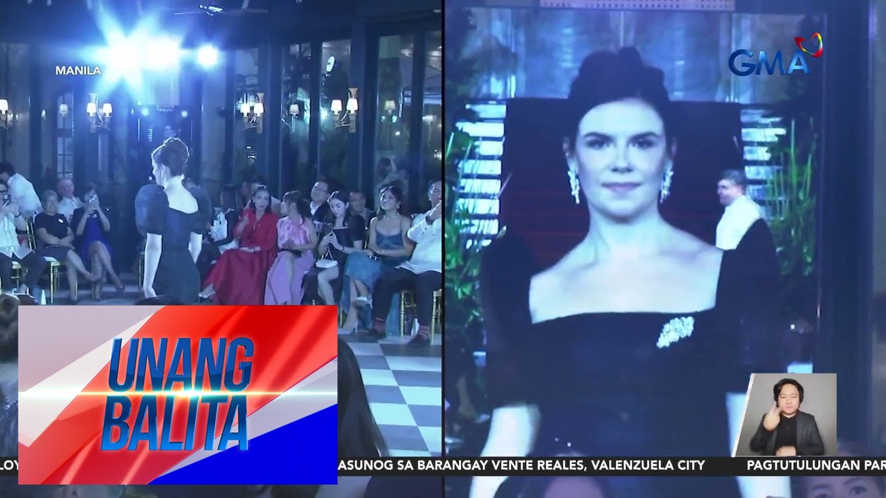 Mga obra ni Filipino designer Dennis Lustico, tampok sa "Pamana" fashion show | Unang Balita