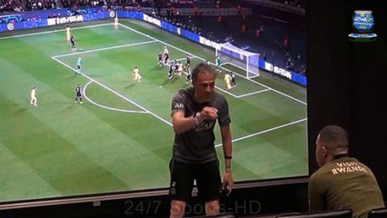 Footage emerges of PSG boss Luis Enrique tearing into Kylian Mbappe during a tactical briefing last season as the Spaniard mocked the forward's adulation for NBA legend Michael Jordan