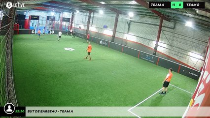 But de Barbeau - Team A