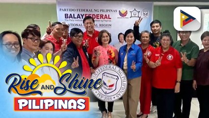 Ilang bagong miyembro ng Partido Federal ng Pilipinas, nanumpa