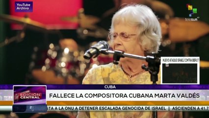 Marta Valdés y Omara Portuondo CULTURA EDICIÓN CENTRAL 03-10-2024