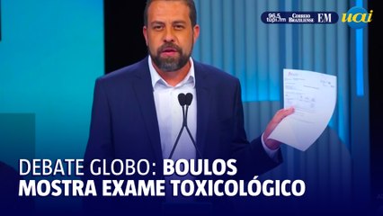 Boulos mostra exame toxicológico e desafia Marçal a fazer psicotécnico