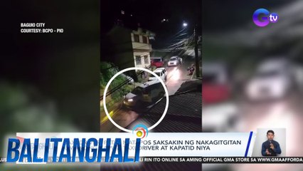 Taxi driver, patay matapos saksakin ng nakagitgitan umanong kapwa taxi driver at kapatid niya | Balitanghali