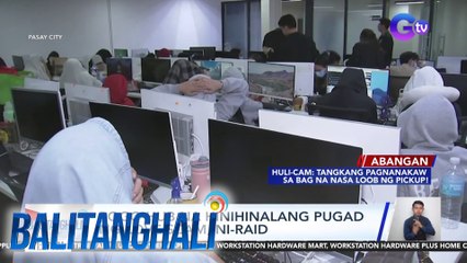 POGO hub na hinihinalang pugad ng love scam, ni-raid | Balitanghali