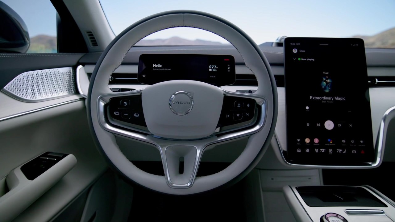 Der Volvo EX90 - Bedienung