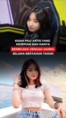 Kisah pilu Artis yang kesepian dan hanya berbicara dengan Anjing selama bertahun-tahun