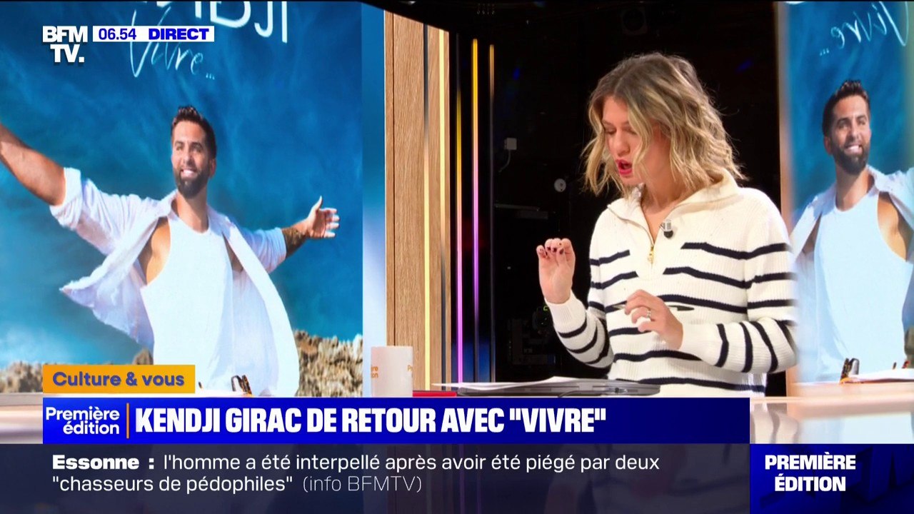 Kendji fait son retour avec l'album "Vivre" et fête ses 10 ans de carrière