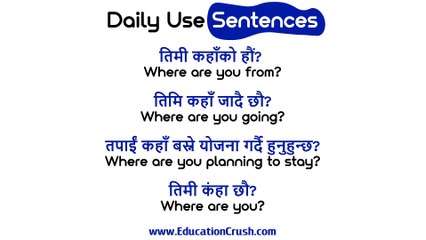 अंग्रेजी बोल्दा सबैभन्दा धेरै प्रयोग हुने शब्द/ Most Important Word Meaning / how to speak English?