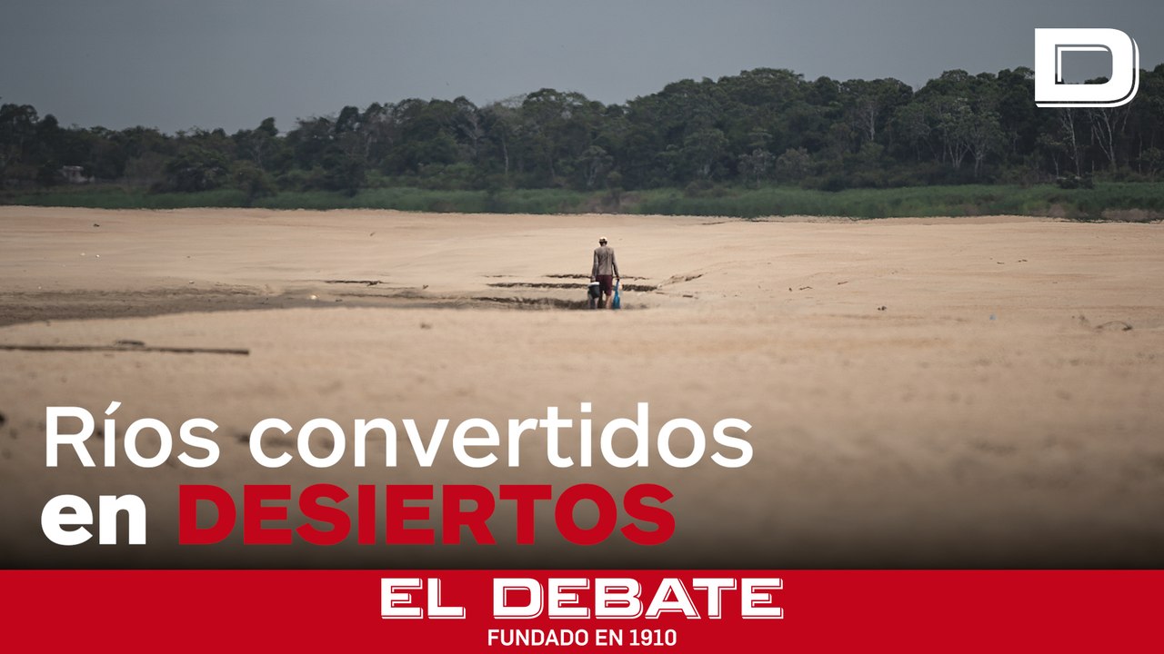 La sequía que azota Amazonas deja el río Negro en mínimos históricos