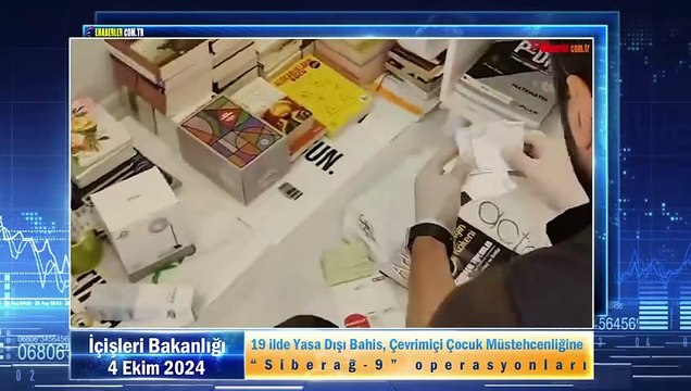 19 ilde Yasa Dışı Bahis, Çevrimiçi Çocuk Müstehcenliğine “Siberağ-9” operasyonları