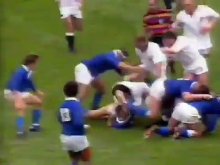 Rugby World Cup 1991 - England vs Italy