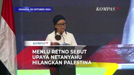 Menlu Retno Sebut PM Israel Netanyahu Ingin Hilangkan Palestina!
