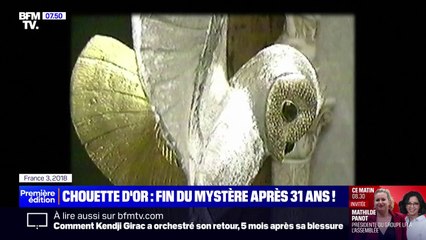 Le trésor de la "chouette d’or" a été déterré après 31 ans de mystère