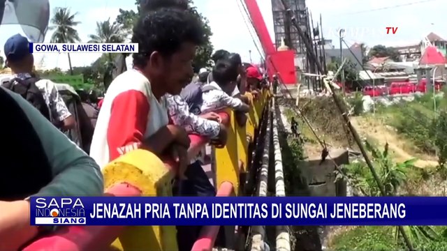 Bagaimana Hasil Identifikasi Jenazah Pria Tanpa Identitas di Sungai Jeneberang Sulsel?