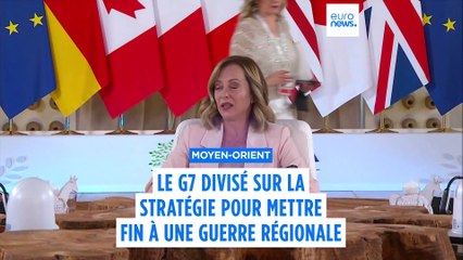Le G7 divisé sur la stratégie pour stopper une guerre régionale au Moyen-Orient