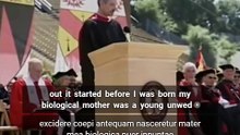 ENGLISH SPEECH Steve Jobs Stanford Commencement Speech 2005 (subtitles Anglicus)（subtitles in latin）