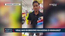 Viral! Aksi Eksibisionis Mahasiswa di Minimarket