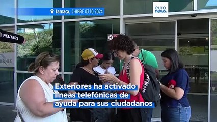 Los países de la UE siguen evacuando a sus ciudadanos del Líbano ante la escalada de tensión