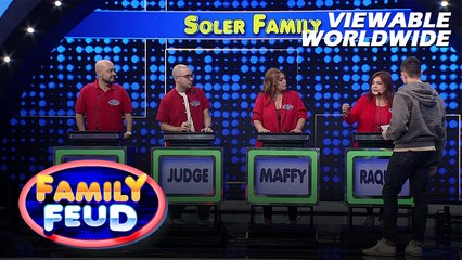 Family Feud: SOLER FAMILY, MA-SWEEP KAYA ANG MGA SAGOT SA UNANG ROUND? (Episode 578)