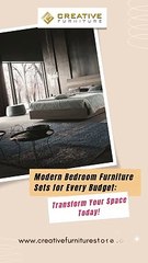 Modern Bedroom Furniture Sets for Every Budget Transform Your Space Today!