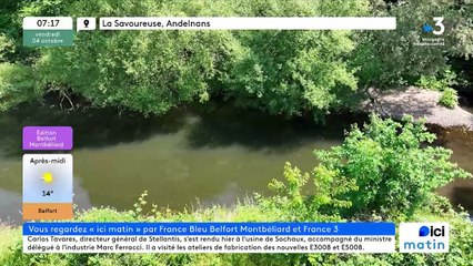 04/10/2024 - ICI Matin France Bleu Belfort Montbéliard en vidéo