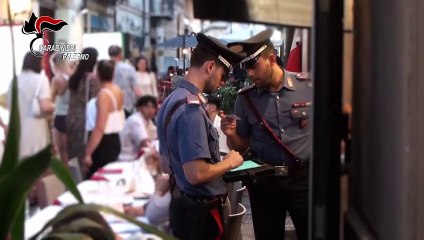 Malamovida a Palermo, sequestri e multe per 60 mila euro