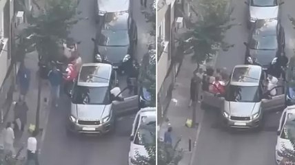 Şişli’de yol verme kavgasında silah çekti! O anlar kamerada