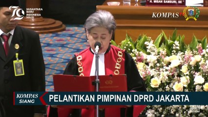 5 Pimpinan DPRD Jakarta dari Parpol dengan Suara Terbanyak di Pileg 2024 akan Dilantik Hari Ini