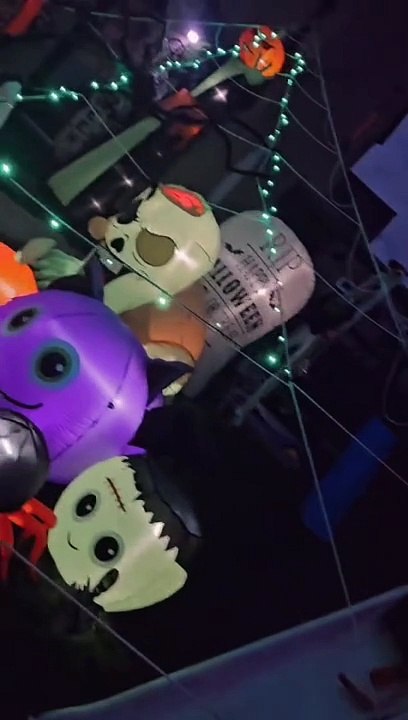 Heysham Halloween display