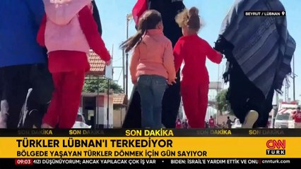 Türkler Lübnan'ı terk ediyor | Video Haber