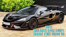 2021 MCLAREN 620R COUPE M838T TWIN TURBO V8 ENGINE