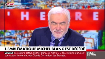 Download Video: Mort de Michel Blanc: Regardez la réaction des Français à qui CNews a appris ce matin la disparition de l'acteur français emblématique des 