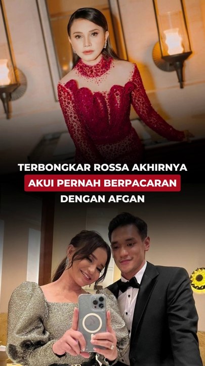 Terbongkar, Rossa Akhirnya Akui Pernah Berpacaran dengan Afgan