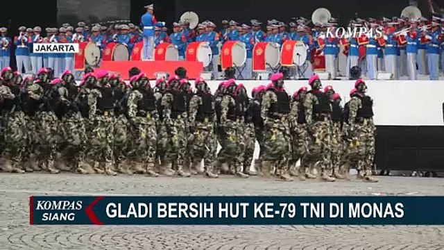 Acara Terbuka untuk Umum, Intip Geladi Bersih HUT ke-79 TNI di Silang Monas Jakarta Besok