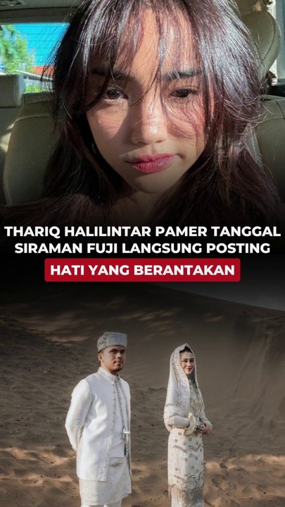 Thariq Halilintar Pamer Tanggal Siraman, Fuji langsung Posting Hati Yang Berantakan