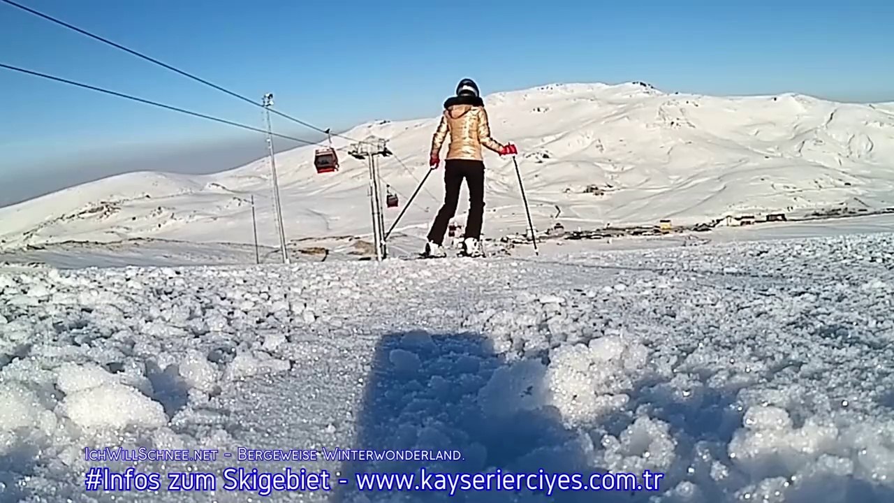 Ski-Reportage Erciyes - Kayseri: Lena in Anatolien.