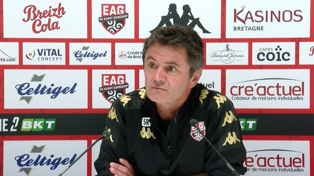 EAG - FC Annecy : le point presse de Sylvain Ripoll
