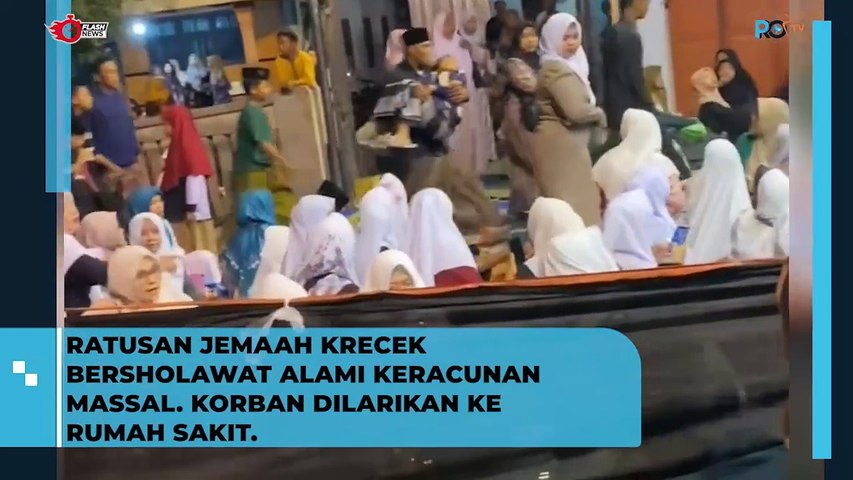 Viral Ratusan Warga Keracunan di Kediri