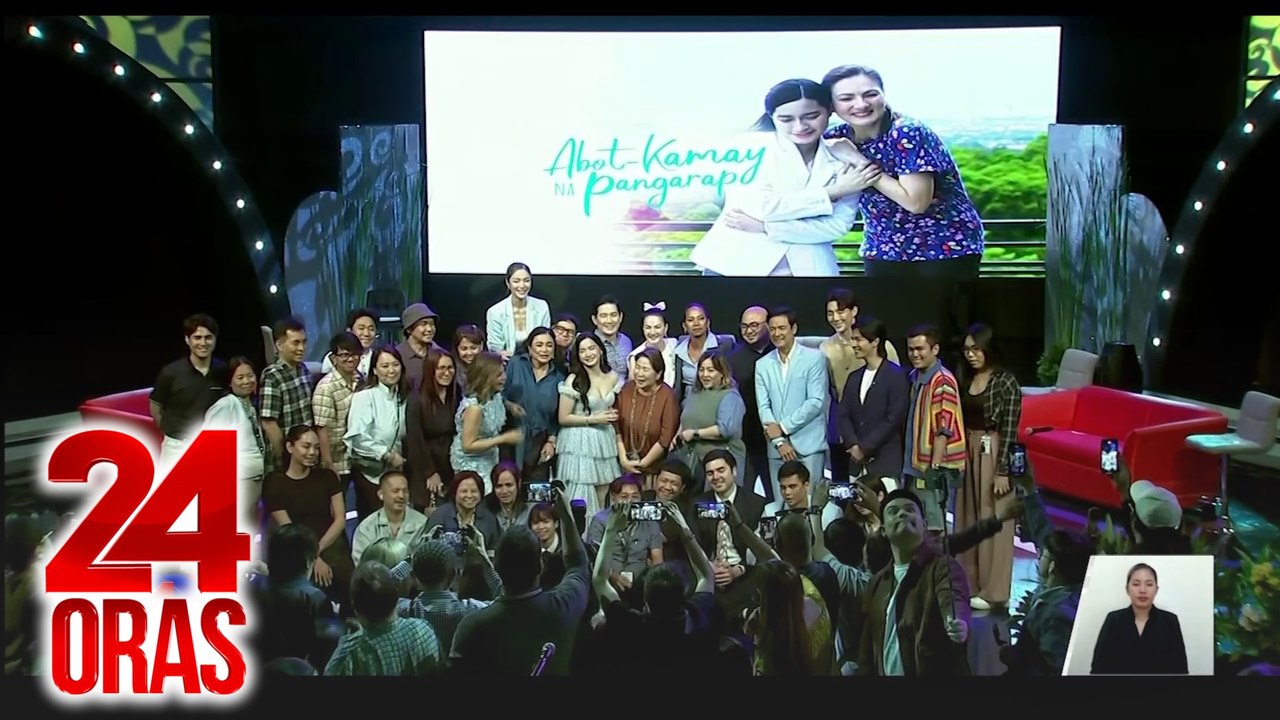 Cast ng "Abot-Kamay na Pangarap," emosyonal sa nalalapit na pagtatapos ng serye; Paghahanda ng JulieVer para sa upcoming Sparkle tour | 24 Oras