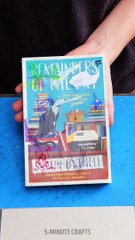 Restore an old book by giving it a charming transformation. 