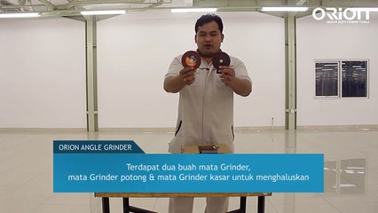 Video herunterladen: REVIEW & UNBOXING MESIN GERINDA BEST SELLER YANG SANGAT TANGGUH - ORION ANGLE GRINDER HG954